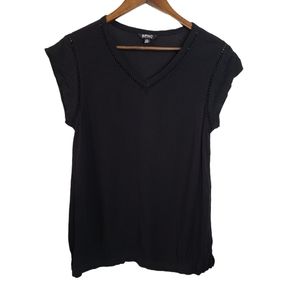 BuffaloDavid Bitton Black Blouse Small
